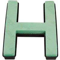 KDMD Oasis Letter H Naylorbase Frame - Black Base in Green