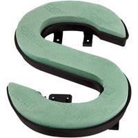 KDMD Oasis Letter S Naylorbase Frame - Black Base in Green