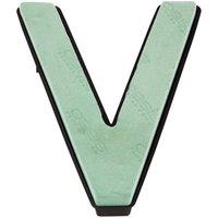 KDMD Oasis Letter V Naylorbase Frame - Black Base in Green