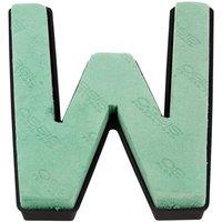KDMD Oasis Letter W Naylorbase Frame - Black Base in Green