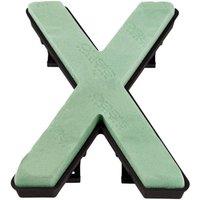 KDMD Oasis Letter X Naylorbase Frame - Black Base in Green