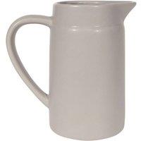 KDMD Cool Grey Ceramic Jug Light Grey