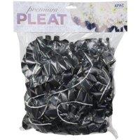 KDMD Premium Black Pleat Ribbon 50mm x 30m
