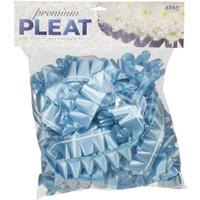 KDMD Premium Baby Blue Pleat Ribbon 50mm x 30m