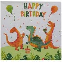 KDMD Dino Birthday Party Paper Napkins 5 Pack