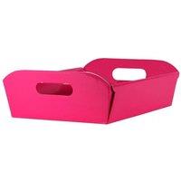 KDMD 34.5cm Hot Pink Small Hamper Box 3 Pack