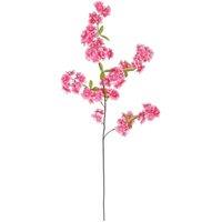 KDMD Dark Pink Cherry Blossom Stem Artificial Flowers