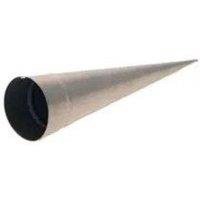 KDMD Silver Metal Tealight Cone 24 Pack