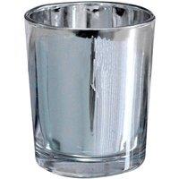 KDMD Silver Clyinder Votive 12 Pack