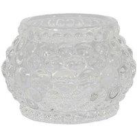 KDMD Eris Glass Votive H5cm x Dia 7cm 5 Pack in Clear