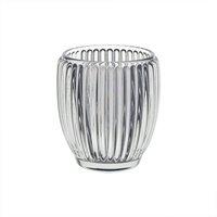 KDMD Clear Harriott Tulip Shaped Glass Tealight Holder 9.5cm 5 Pack