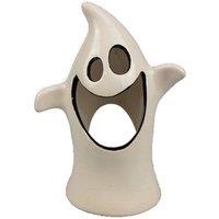 KDMD Tall Ghost Tea Light Holder 3 Pack in Off-White