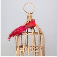 KDMD Red Princess Bird with clip 4 Pack