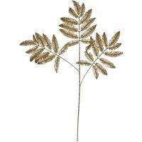 KDMD Gold Metallic Fern Stem 4 Pack