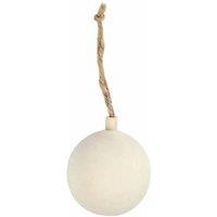 KDMD Personalisable Christmas Ornament 5.5cm 3 Pack in White