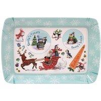 KDMD Winter Wonderland Santa Treat Tray 3 Pack
