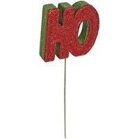 KDMD Glitter Ho Pick H30cm 3 Pack in Red