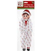 KDMD Elf Bear Design Pyjamas 3 Pack in White