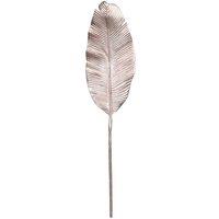 KDMD Pink Metallic Leaf 2 Pack Stem