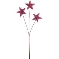 KDMD Cerise Glitter Star Spray 2 Pack in Pink