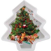 KDMD Christmas Tree Shaped Dish 2 Pack in Green