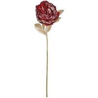 KDMD Metallic Red Peony Stem 66cm 2 Pack