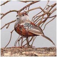 KDMD Ornamental Chaffinch Bird 2 Pack in Orange