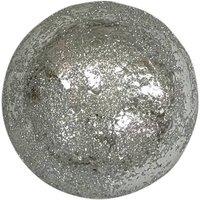 KDMD Silver Metallic Bauble 13cm 2 Pack