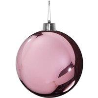 KDMD Pink Shiny Shatterproof Bauble 15cm Assorted Designs