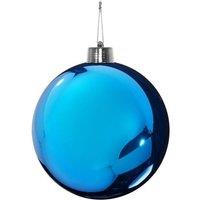 KDMD Blue Shiny Shatterproof Bauble 15cm