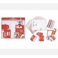 KDMD Festive Christmas Eve Activity Set in Red