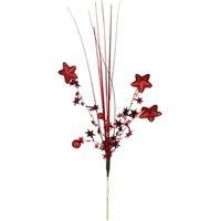 KDMD Red Christmas Spray Pick Seasons Accessories
