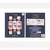 KDMD 10 Family Santa & Friends Crackers 12 inch