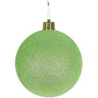 KDMD Green Glitter Shatterproof Bauble 20cm