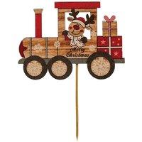 KDMD All Aboard The Christmas Train Pick in Red