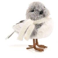 KDMD Silver & White Bird Decoration
