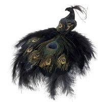 KDMD Black Peacock with Clip 30cm