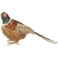 KDMD Small Pheasant H13cm Brown Christmas Ornament