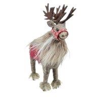 KDMD Felt Reindeer with Red Bridle 20cm