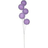 KDMD Purple Sparkle Ball Spray 61cm