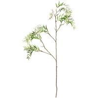 KDMD Botanica Berry Branch White 126cm in Green