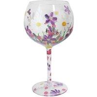 KDMD Daisies Gin Glass Clear Gin Glasses
