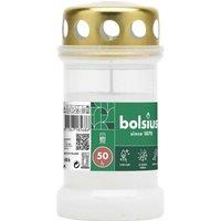 KDMD White Bolsius Memorial Light 50 hours 3 Pack