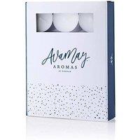 KDMD Ava May White Unscented Tealights x24 3 Pack