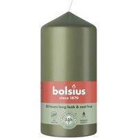 KDMD Fresh Olive Bolsius Candle 120 x 58mm 2 Pack