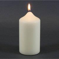 KDMD 120x60mm Church Candle 2 Pack White