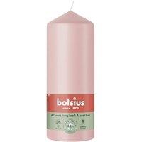 KDMD Misty Pink Bolsius Pillar Candle 150 x 58mm 2 Pack in Pale Pink