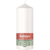 KDMD Cloudy White Bolsius Pillar Candle 150x 58mm 2 Pack