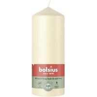 KDMD Soft Pearl Pillar Candle 150 x 58mm 2 Pack in Cream