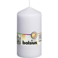 KDMD Bolsius Pillar Candle White 130mm x 68 mm 2 Pack
